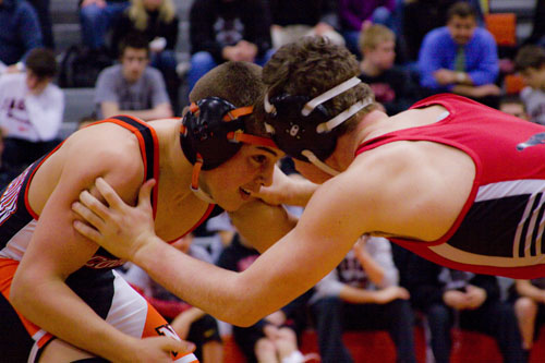 Wrestling Senior night