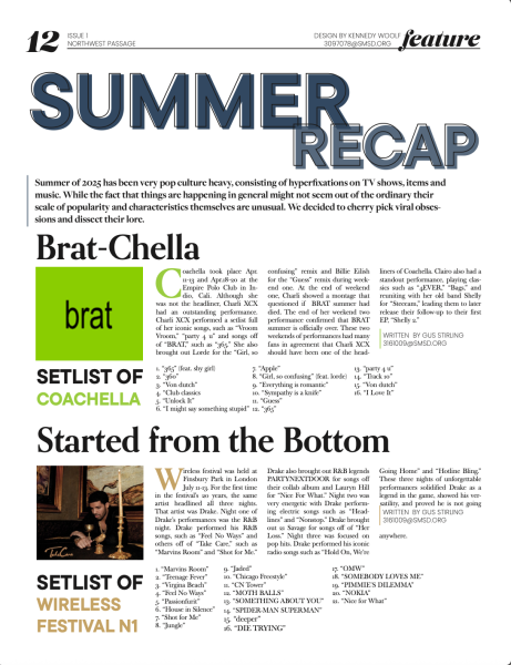 Summer Recap