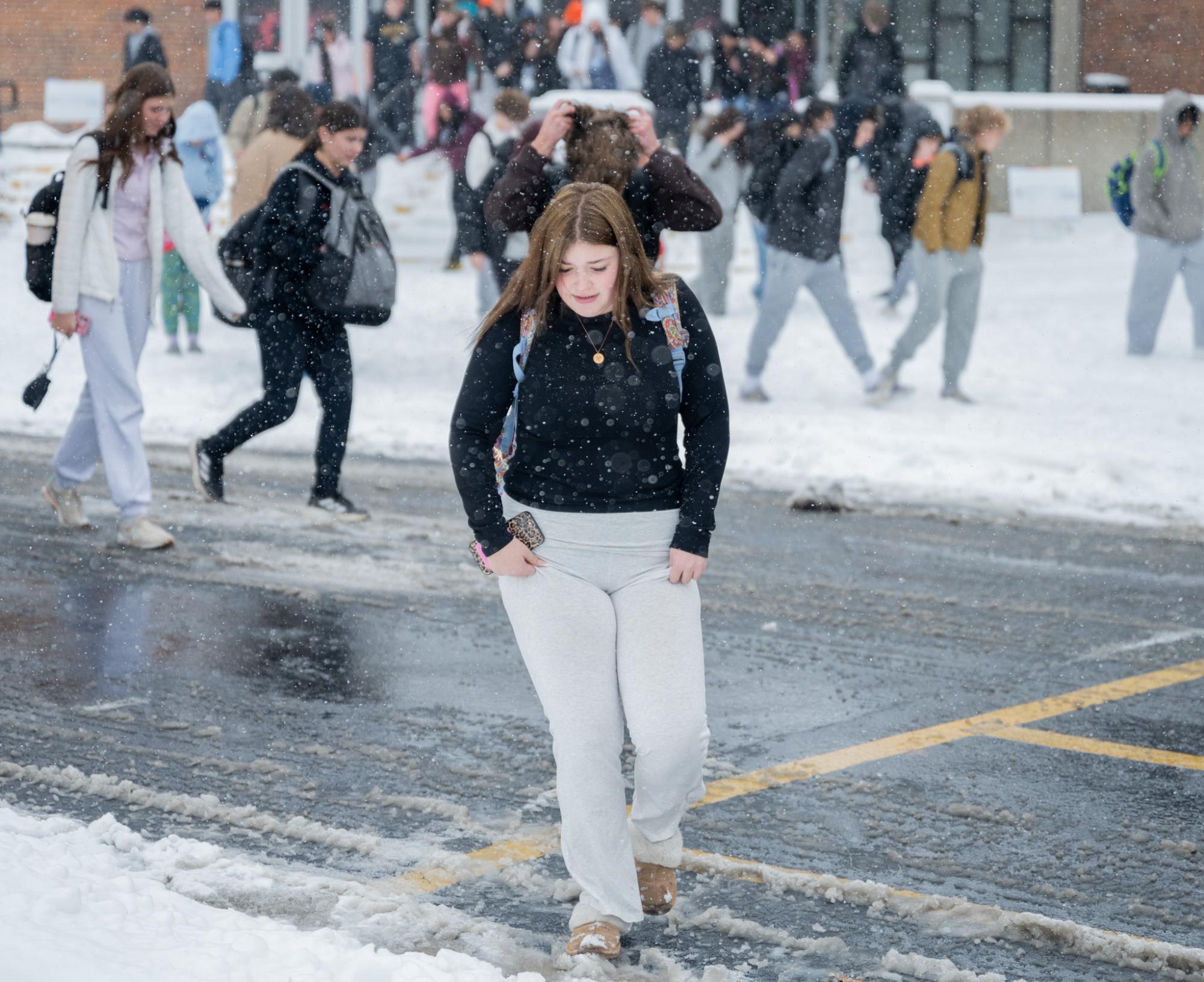 Inclement weather on Dec. 1 leads to first snow related early dismissal in over a decade