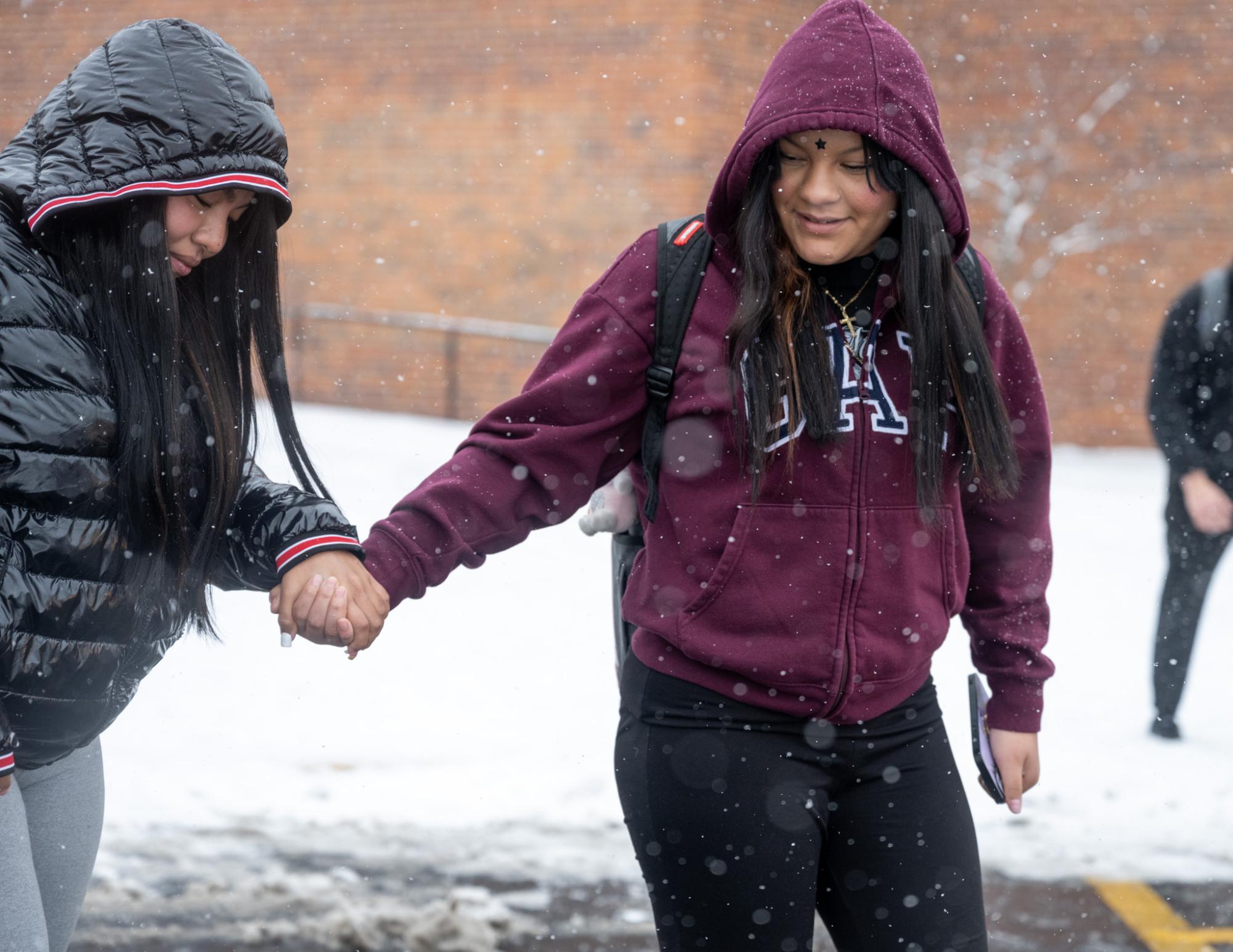 Inclement weather on Dec. 1 leads to first snow related early dismissal in over a decade