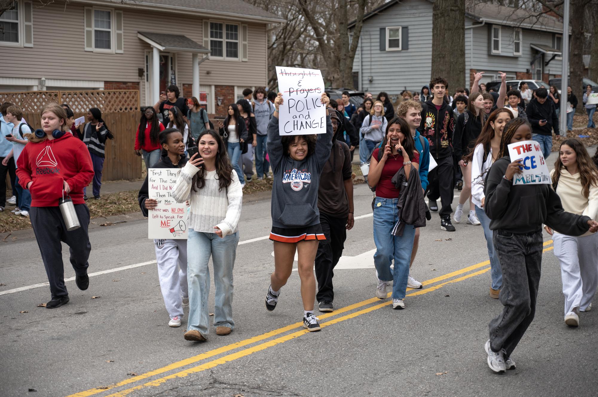 NW Students Walkout Midday to Protest Local ICE Raids
