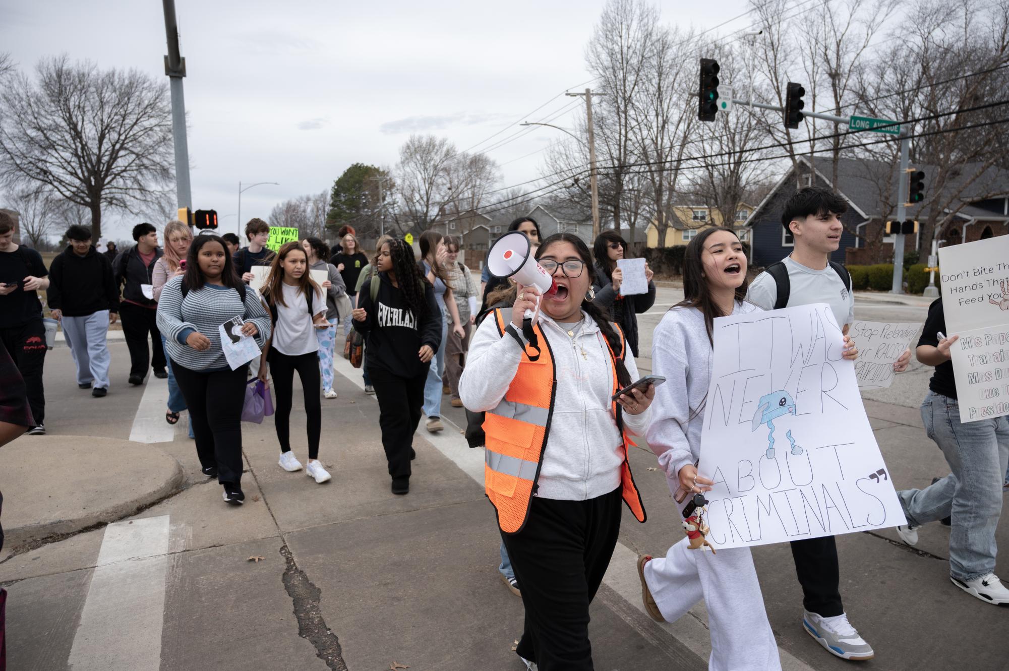 NW Students Walkout Midday to Protest Local ICE Raids