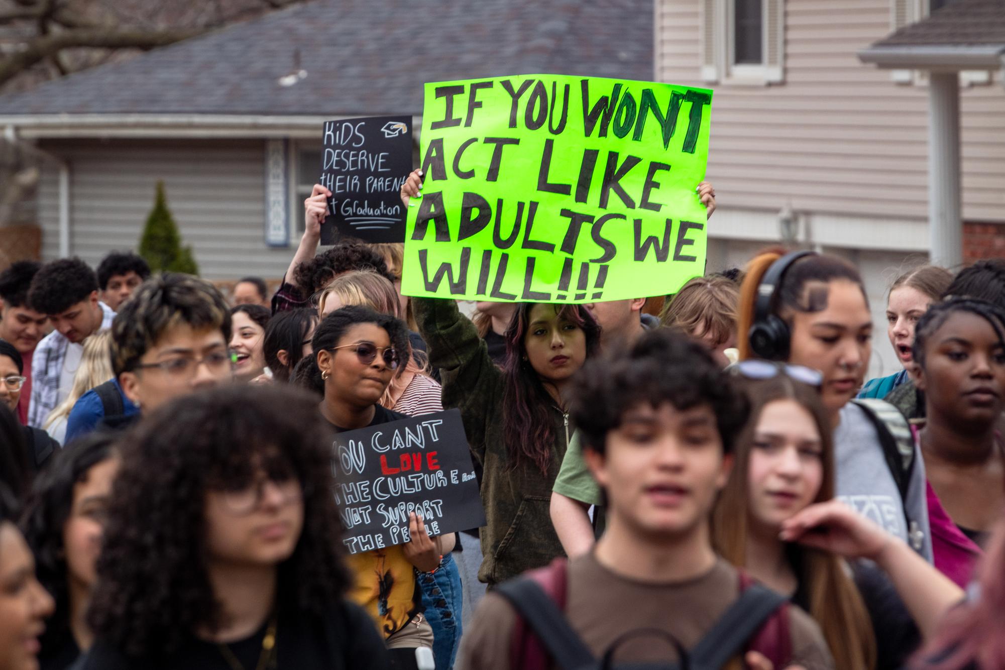 NW Students Walkout Midday to Protest Local ICE Raids
